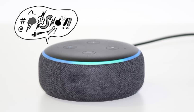 hacer que Alexa diga palabrotas