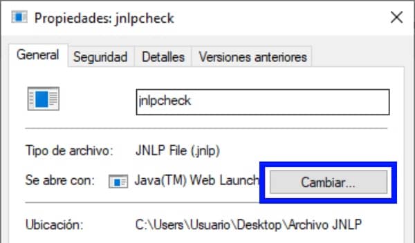 abrir Archivos JNLP