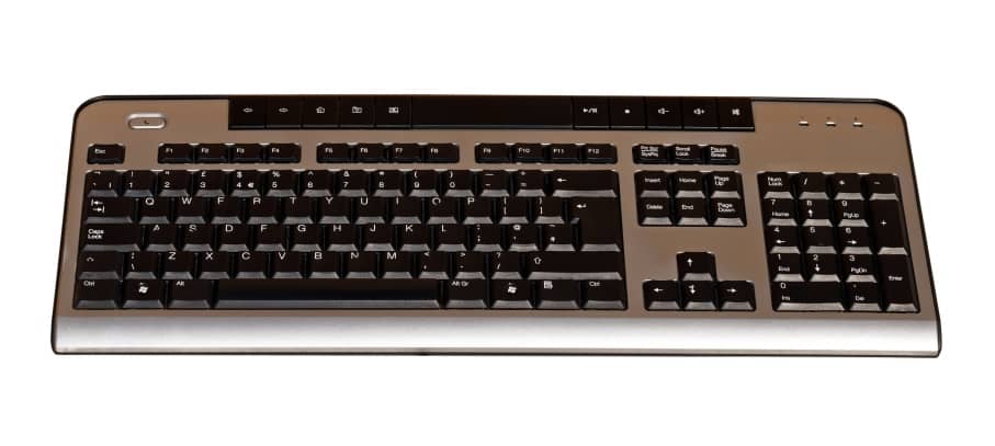 teclado estándar