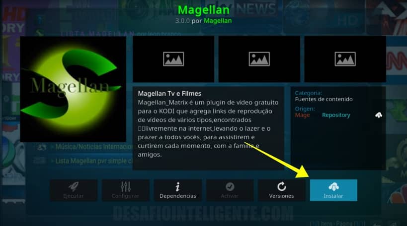 instalar magellan desde repositorio