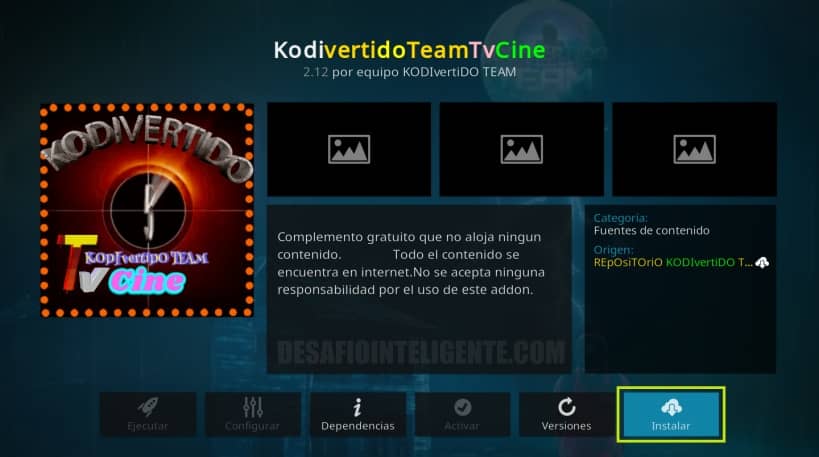 Instalar Kodivertido En Kodi