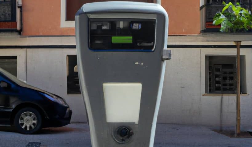 Parkimetro En La Calle