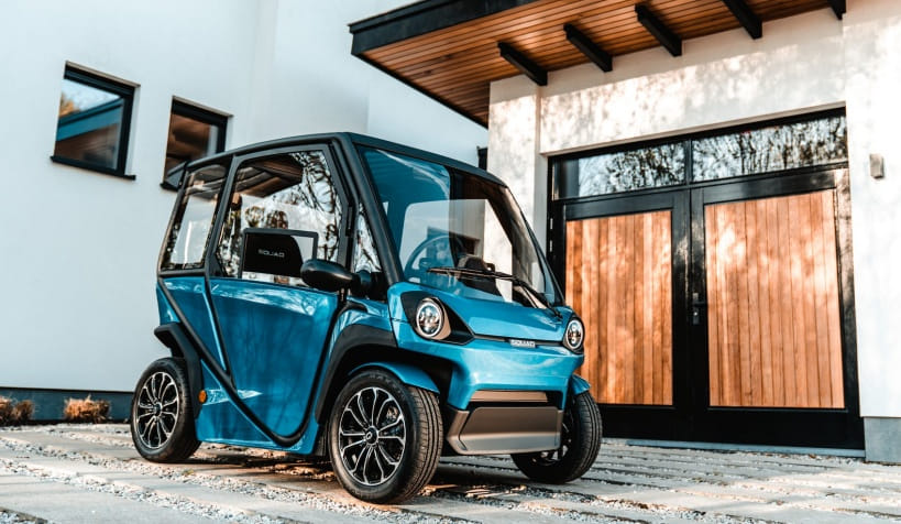 Squad Solar City Car